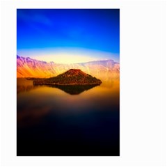 Crater Lake Oregon Mountains Large Garden Flag (two Sides) by BangZart