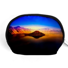 Crater Lake Oregon Mountains Accessory Pouches (medium)  by BangZart