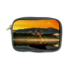 Bled Slovenia Sunrise Fog Mist Coin Purse by BangZart