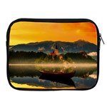 Bled Slovenia Sunrise Fog Mist Apple iPad 2/3/4 Zipper Cases Front