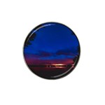 Canada Lake Night Evening Stars Hat Clip Ball Marker (4 pack) Front