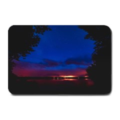 Canada Lake Night Evening Stars Plate Mats by BangZart