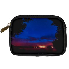 Canada Lake Night Evening Stars Digital Camera Cases by BangZart