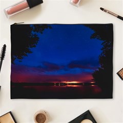 Canada Lake Night Evening Stars Cosmetic Bag (xl) by BangZart