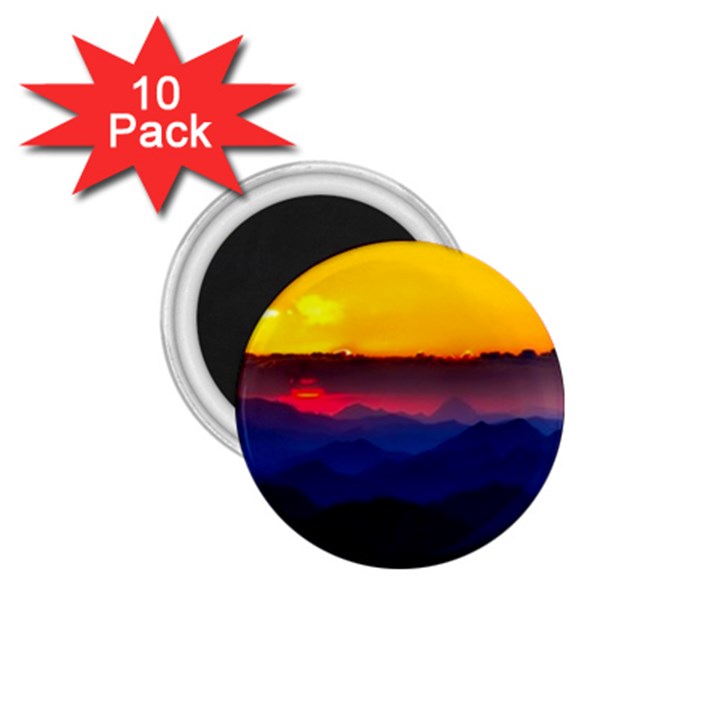 Austria Landscape Sky Clouds 1.75  Magnets (10 pack) 