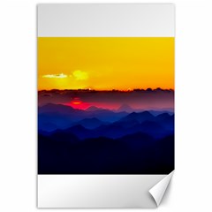 Austria Landscape Sky Clouds Canvas 24  X 36  by BangZart