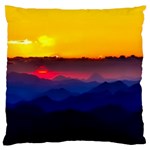 Austria Landscape Sky Clouds Large Cushion Case (One Side) Front