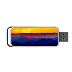 Austria Landscape Sky Clouds Portable Usb Flash (one Side) by BangZart