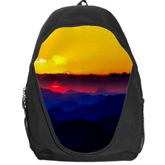 Austria Landscape Sky Clouds Backpack Bag by BangZart