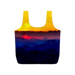 Austria Landscape Sky Clouds Full Print Recycle Bags (s)  by BangZart