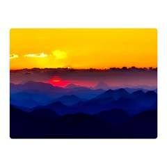 Austria Landscape Sky Clouds Double Sided Flano Blanket (mini)  by BangZart