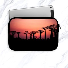 Baobabs Trees Silhouette Landscape Apple Ipad Mini Zipper Cases by BangZart