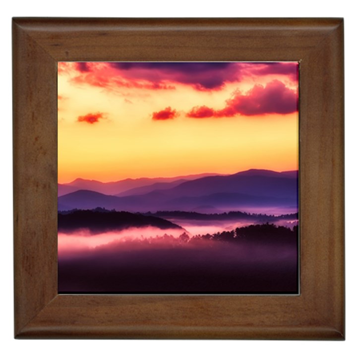 Great Smoky Mountains National Park Framed Tiles