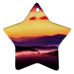 Great Smoky Mountains National Park Ornament (star) by BangZart