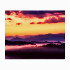 Great Smoky Mountains National Park Small Glasses Cloth (2-side) by BangZart