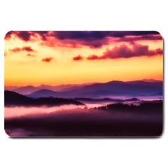 Great Smoky Mountains National Park Large Doormat  by BangZart