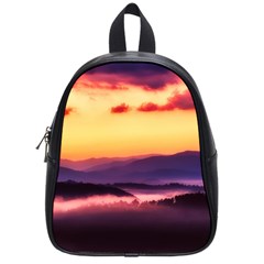 Great Smoky Mountains National Park School Bag (small) by BangZart