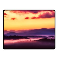 Great Smoky Mountains National Park Fleece Blanket (small) by BangZart