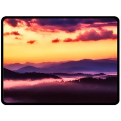 Great Smoky Mountains National Park Double Sided Fleece Blanket (large)  by BangZart