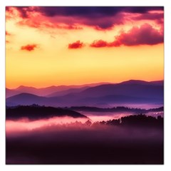 Great Smoky Mountains National Park Large Satin Scarf (square) by BangZart