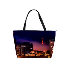 San Francisco Night Evening Lights Shoulder Handbags by BangZart