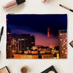 San Francisco Night Evening Lights Cosmetic Bag (xl) by BangZart