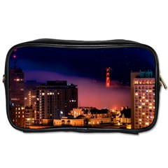 San Francisco Night Evening Lights Toiletries Bags 2-side by BangZart