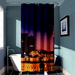 San Francisco Night Evening Lights Shower Curtain 36  X 72  (stall)  by BangZart