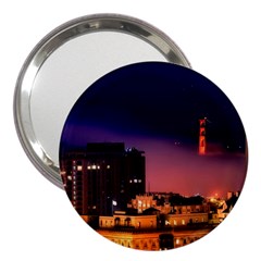 San Francisco Night Evening Lights 3  Handbag Mirrors by BangZart