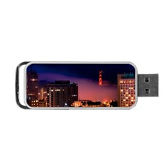 San Francisco Night Evening Lights Portable Usb Flash (one Side) by BangZart