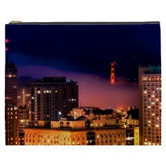 San Francisco Night Evening Lights Cosmetic Bag (xxxl)  by BangZart