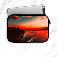 Sunset Dusk Boat Sea Ocean Water Apple Ipad Mini Zipper Cases by BangZart