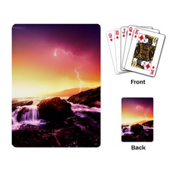 California Sea Ocean Pacific Playing Card