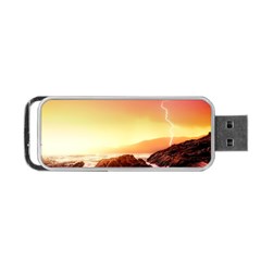 California Sea Ocean Pacific Portable USB Flash (Two Sides)