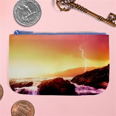 California Sea Ocean Pacific Large Coin Purse