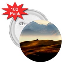 Landscape Mountains Nature Outdoors 2 25  Buttons (100 Pack)  by BangZart