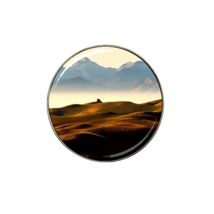 Landscape Mountains Nature Outdoors Hat Clip Ball Marker (4 pack)