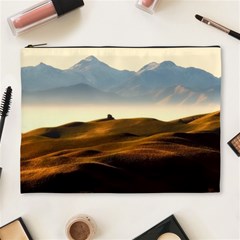 Landscape Mountains Nature Outdoors Cosmetic Bag (xl) by BangZart