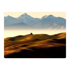 Landscape Mountains Nature Outdoors Double Sided Flano Blanket (mini)  by BangZart