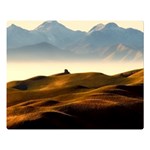 Landscape Mountains Nature Outdoors Double Sided Flano Blanket (Large)  80 x60  Blanket Front