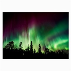 Aurora Borealis Northern Lights Large Glasses Cloth by BangZart