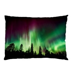 Aurora Borealis Northern Lights Pillow Case (two Sides) by BangZart