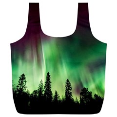 Aurora Borealis Northern Lights Full Print Recycle Bags (l)  by BangZart