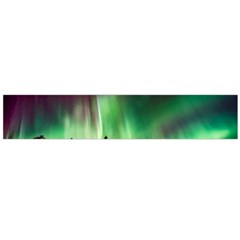 Aurora Borealis Northern Lights Large Flano Scarf  by BangZart