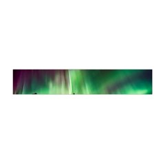 Aurora Borealis Northern Lights Flano Scarf (mini) by BangZart