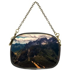 Italy Valley Canyon Mountains Sky Chain Purses (one Side)  by BangZart