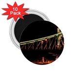 Budapest Hungary Liberty Bridge 2.25  Magnets (10 pack)  Front