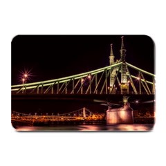 Budapest Hungary Liberty Bridge Plate Mats by BangZart