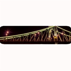 Budapest Hungary Liberty Bridge Large Bar Mats by BangZart