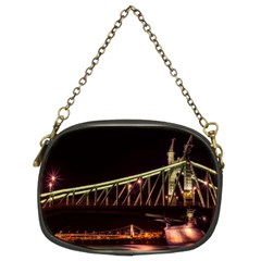 Budapest Hungary Liberty Bridge Chain Purses (two Sides)  by BangZart